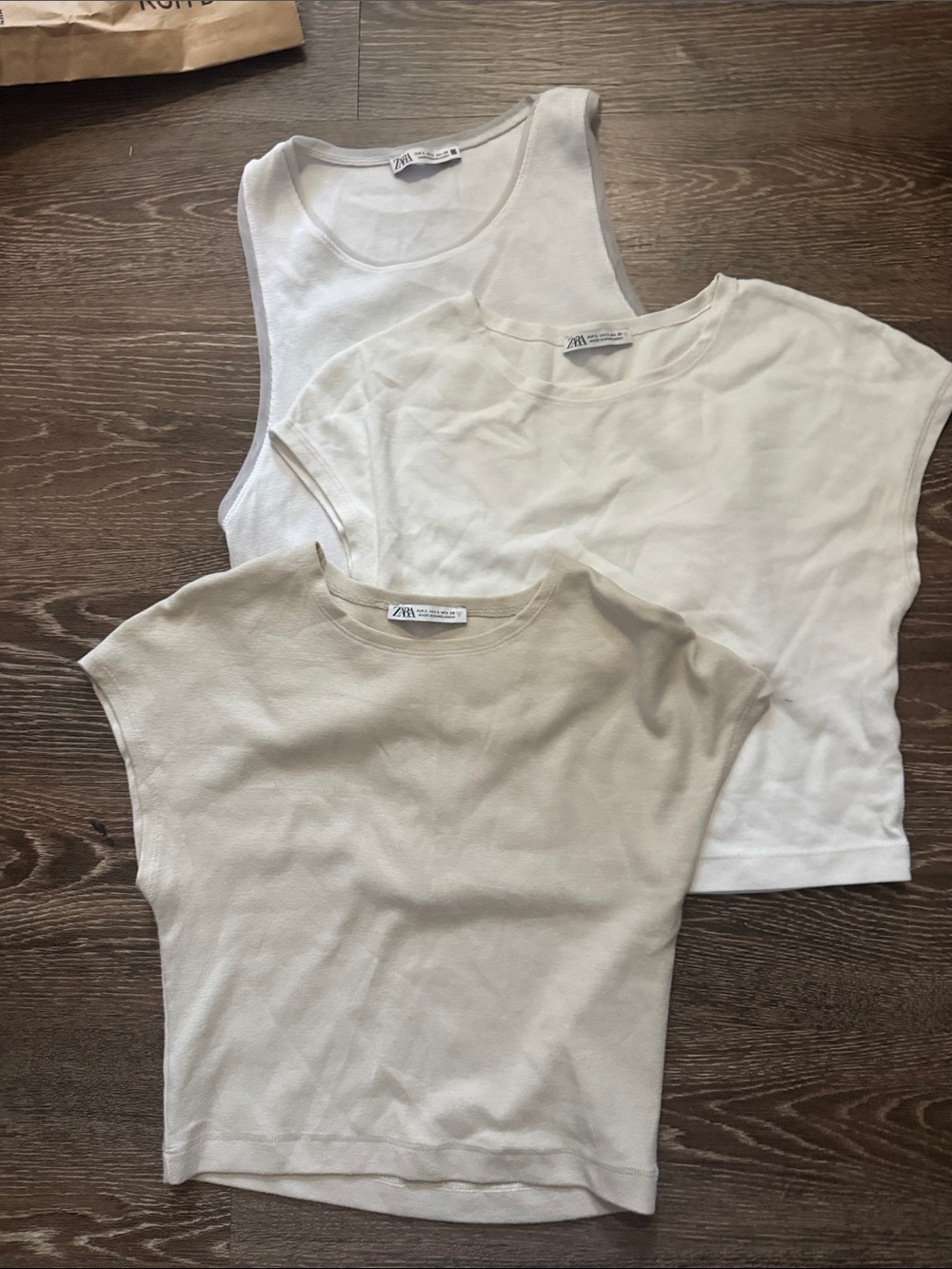 Zara crop tops